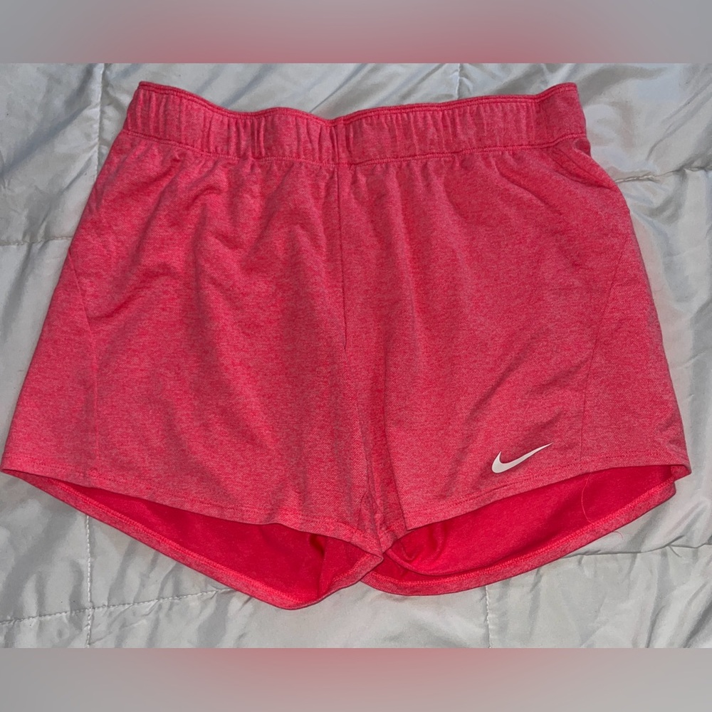 Pink Nike Athletic Shorts